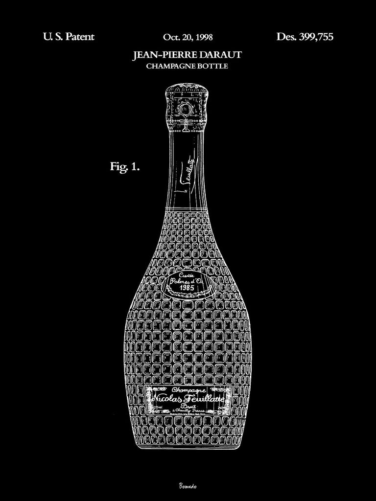 Black Edition - Champagne Bottle