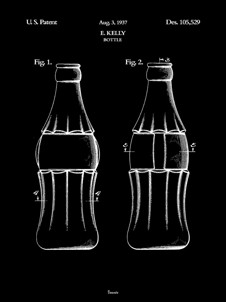 Black Edition - Cola Flasken